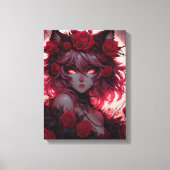 Toile Le sort des Roses interdits (Recto)