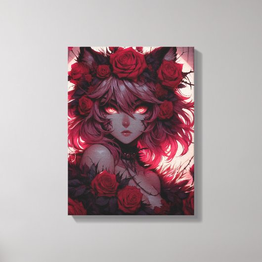 Toile Le sort des Roses interdits (Recto)