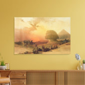 Toile Le Sphinx à Giza (Insitu(Salon))
