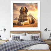 Toile Le Sphinx de Gizeh – Gardien des Pyramides (Insitu(Chambre))