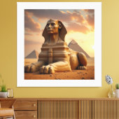 Toile Le Sphinx de Gizeh – Gardien des Pyramides (Insitu(Salon))