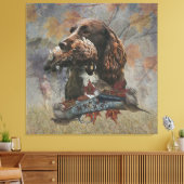 Toile Le Sprocker Spaniel, L'art des chiens d'armes (Insitu(Salon))