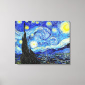 TOILE LE STARRY NIGHT VAN GOGH WRAPED CANVAS ART IMPRIME (Recto)