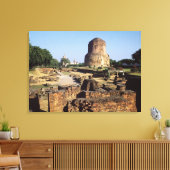 Toile Le stupa de Dhamekh, c.500 ap. (Insitu(Salon))