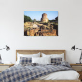 Toile Le stupa de Dhamekh, c.500 ap. (Insitu(Chambre))