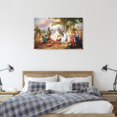 Toile Le Sultana servi par ses Eunuchs (Insitu(Chambre))