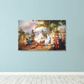 Toile Le Sultana servi par ses Eunuchs (Insitu (Plancher de Bois))