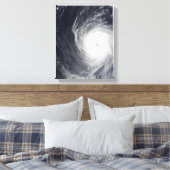 Toile Le Super Typhoon Melor survole l'océan Pacifique (Insitu(Chambre))