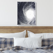 Toile Le Super Typhoon Melor survole l'océan Pacifique (Insitu(Chambre))