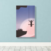 Toile Le Swinger (Insitu (Plancher de Bois))