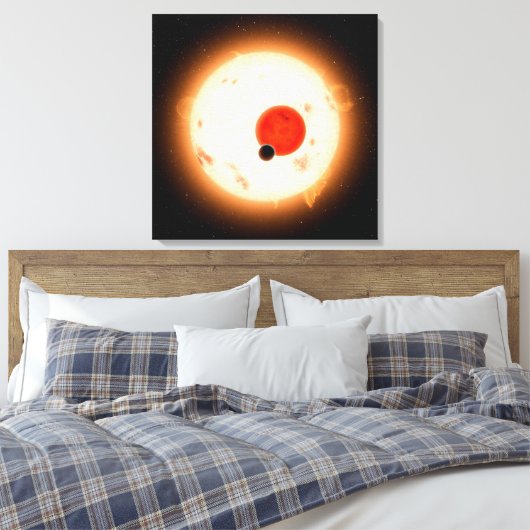 Toile Le système Kepler-16. (Insitu(Chambre))