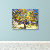 Toile Le tableau du mûrier de Van Gogh (Insitu (Plancher de Bois))