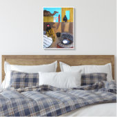Toile Le tableau Les femmes bédouines d'Alfred Fox (Insitu(Chambre))