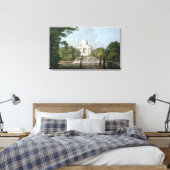 Toile Le Taj Mahal, Agra, du jardin (Insitu(Chambre))