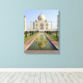 Toile Le Taj Mahal, Agra, Uttar Pradesh, Inde, (Insitu (Plancher de Bois))