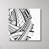 Toile Le tatouage samoan moderne (Recto)
