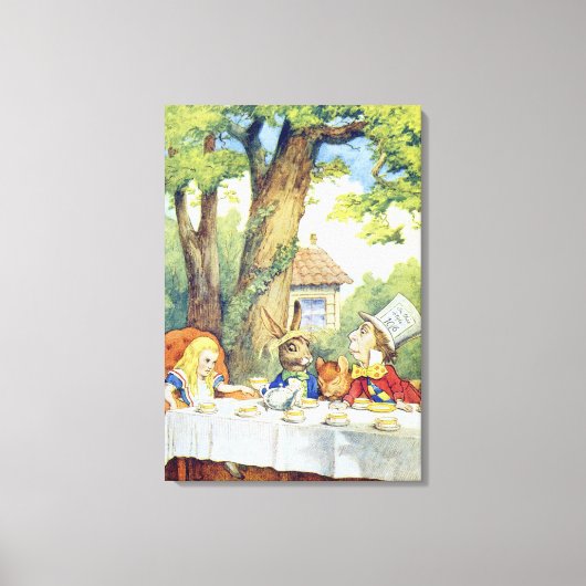 Toile Le Tea Party de Mad Hatter (Recto)