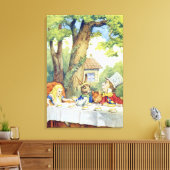 Toile Le Tea Party de Mad Hatter (Insitu(Salon))