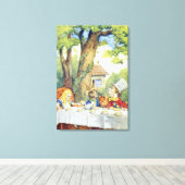 Toile Le Tea Party de Mad Hatter (Insitu (Plancher de Bois))