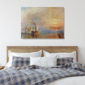 Toile Le Temeraire de combat (par J.M.W. Turner) (Insitu(Chambre))