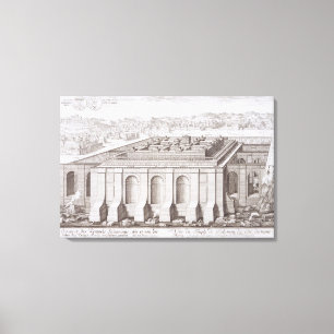 Toile Le temple de Solomon, Jérusalem, de 'Entwurf E-I