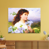 Toile Le temps des Lilacs par Sophie Anderson (Insitu(Salon))