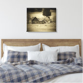 Toile Le temps passe par djoneill (Insitu(Chambre))