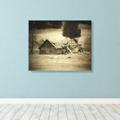 Toile Le temps passe par djoneill (Insitu (Plancher de Bois))