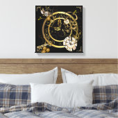 Toile Le temps s'écoule (Insitu(Chambre))