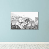 Toile Le Théâtre du Premier Globe ou le Théâtre Rose (Insitu (Plancher de Bois))