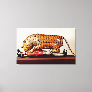 Toile Le tigre de Tipu, c.1790 (bois)