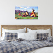 Toile Le Tipi de la Médecine Joseph Henry Sharp 1903 (Insitu(Chambre))