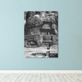 Toile Le tombeau rocheux d'Artaxerxes I (Insitu (Plancher de Bois))