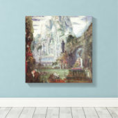 Toile Le triomphe d'Alexandre le Grand (Insitu (Plancher de Bois))