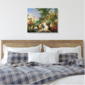 Toile Le triomphe de Bacchus (Insitu(Chambre))