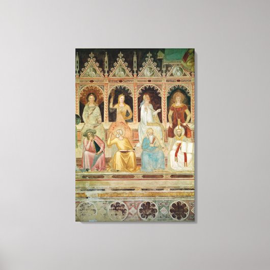 Toile Le triomphe de la doctrine catholique (Recto)
