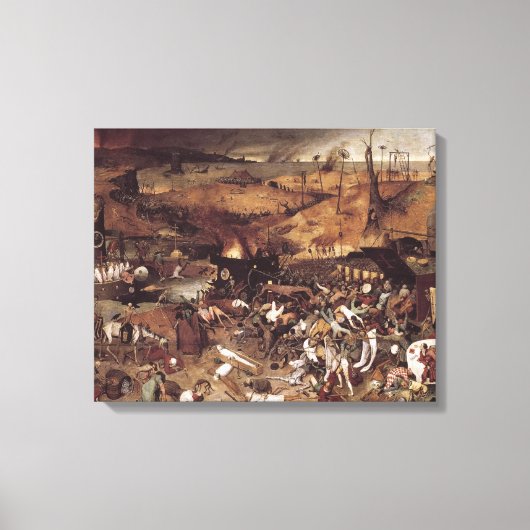 Toile Le triomphe de la mort par Peter Bruegel (Recto)