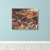 Toile Le triomphe de la mort par Peter Bruegel (Insitu (Plancher de Bois))
