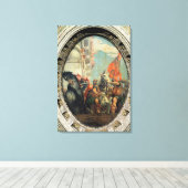 Toile Le triomphe de Mordecai (Insitu (Plancher de Bois))