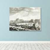 Toile Le triomphe de Voltaire (Insitu (Plancher de Bois))