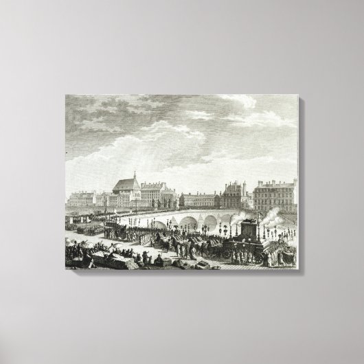 Toile Le triomphe de Voltaire (Recto)