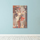 Toile Le triomphe d'Isabella (Insitu (Plancher de Bois))