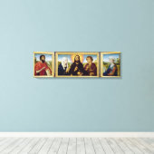 Toile Le Triptyque de la Famille Braque, St. John le (Insitu (Plancher de Bois))