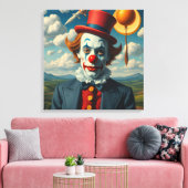 Toile le triste clown (Insitu(Salon))