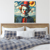 Toile le triste clown (Insitu(Chambre))