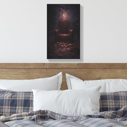 Toile Le Trône Vide du Destin (Insitu(Chambre))