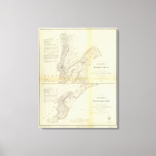 Toile Le trou de Holmes, crique de bâche