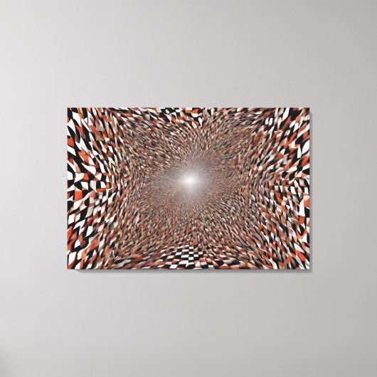 Toile Le trou du lapin (Recto)