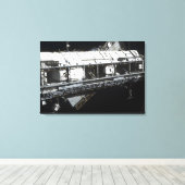Toile Le tru tribord de la Station spatiale internationa (Insitu (Plancher de Bois))