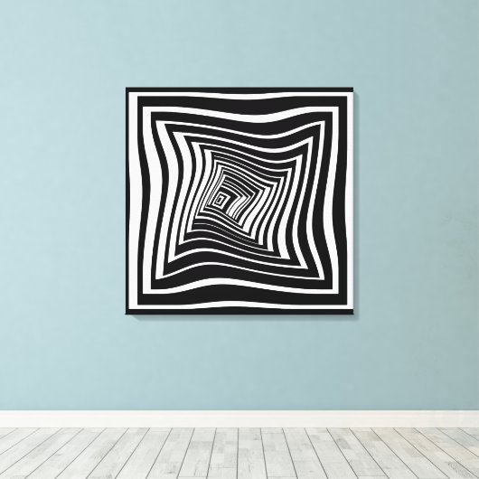 Toile Le tunnel (Insitu (Plancher de Bois))